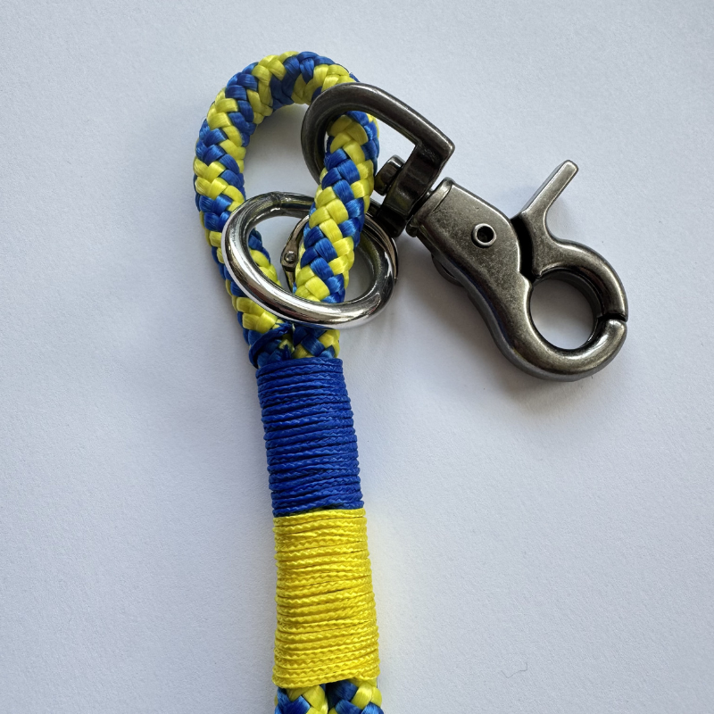 Schlüsselanhäger - Neon-Blau