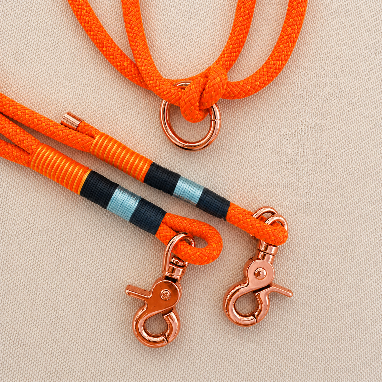 Riga - Leine  neon orange