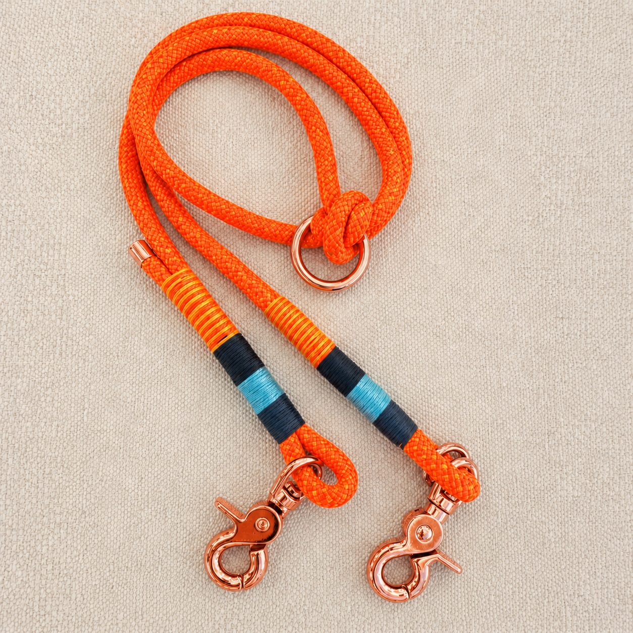 Riga - Leine  neon orange